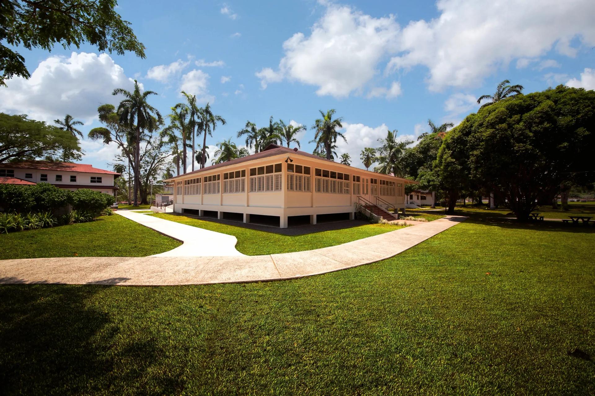Vista de la residencia del comandante Ciudad del Saber