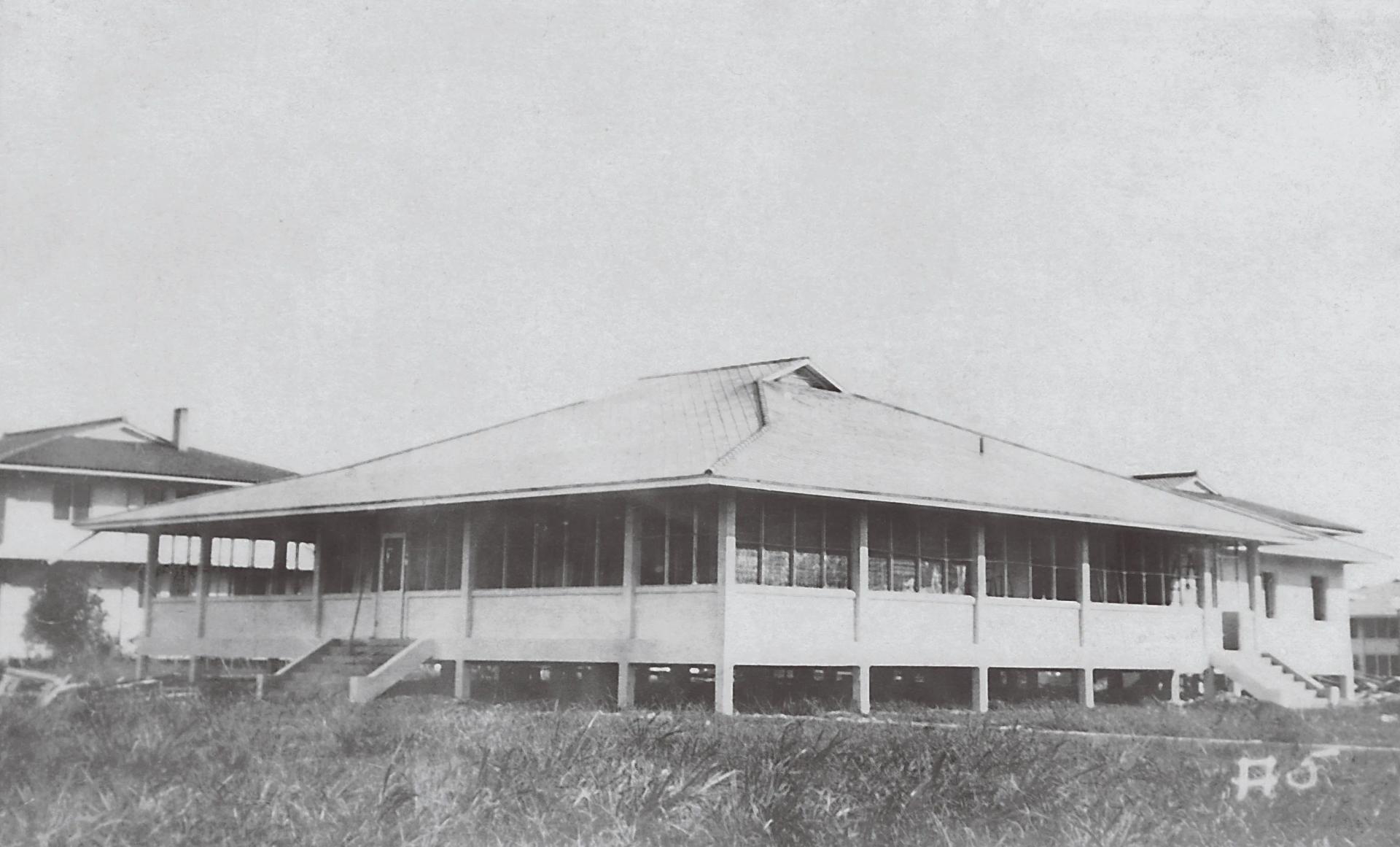 Fotografía antigua de la residencia del comandante