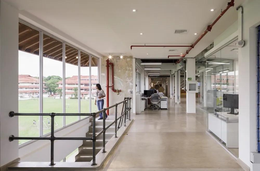Interior del campus de Ciudad del Saber