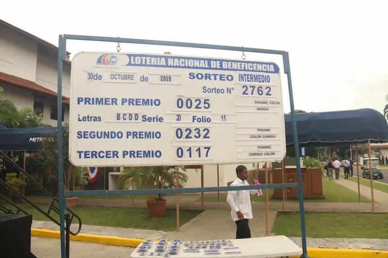 Fotografía de archivo lotería nacional de beneficencia