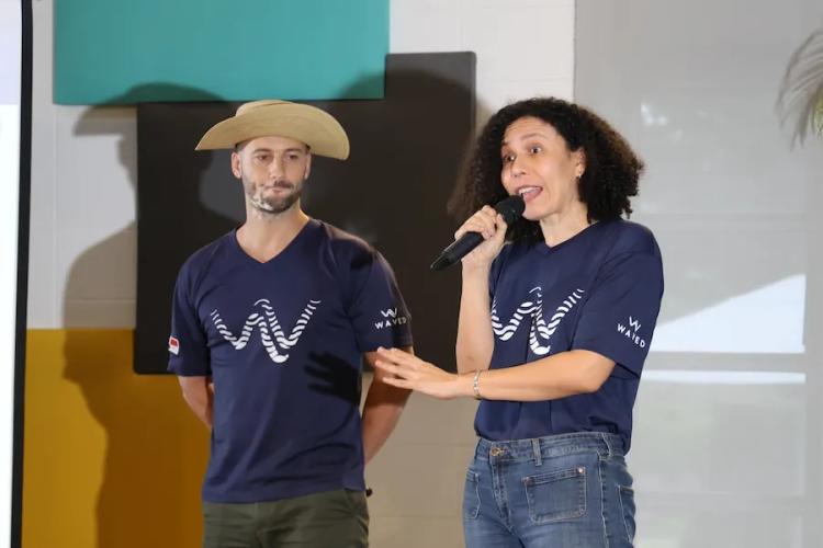 Participantes del Centro de innovación de Ciudad del Saber dan charla