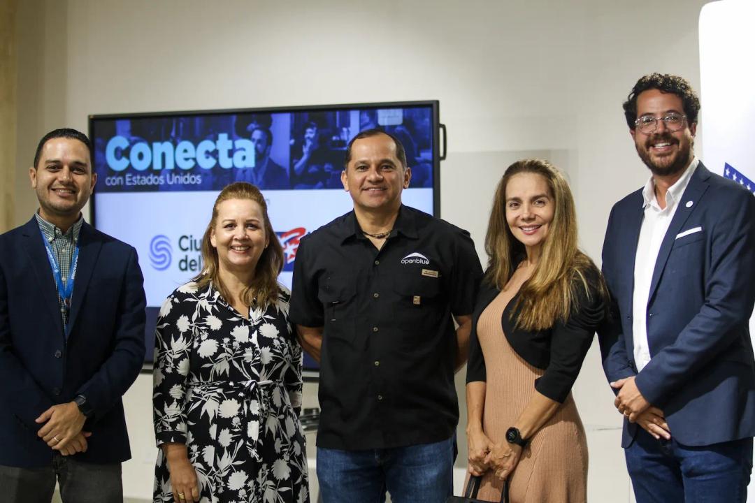 Expositores Conecta con Estados Unidos de Ciudad del Saber