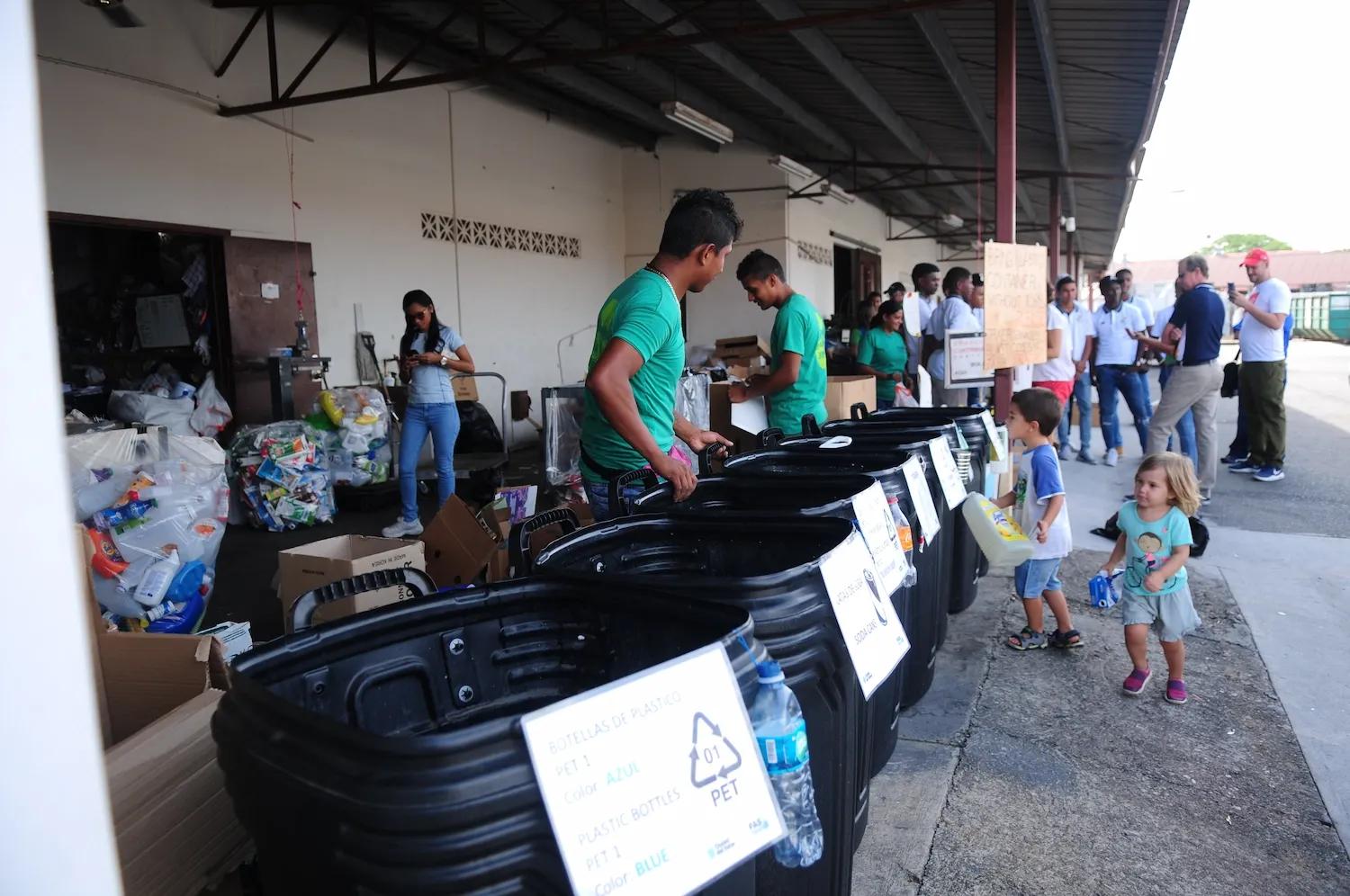 Centro de reciclaje de Ciudad del Saber